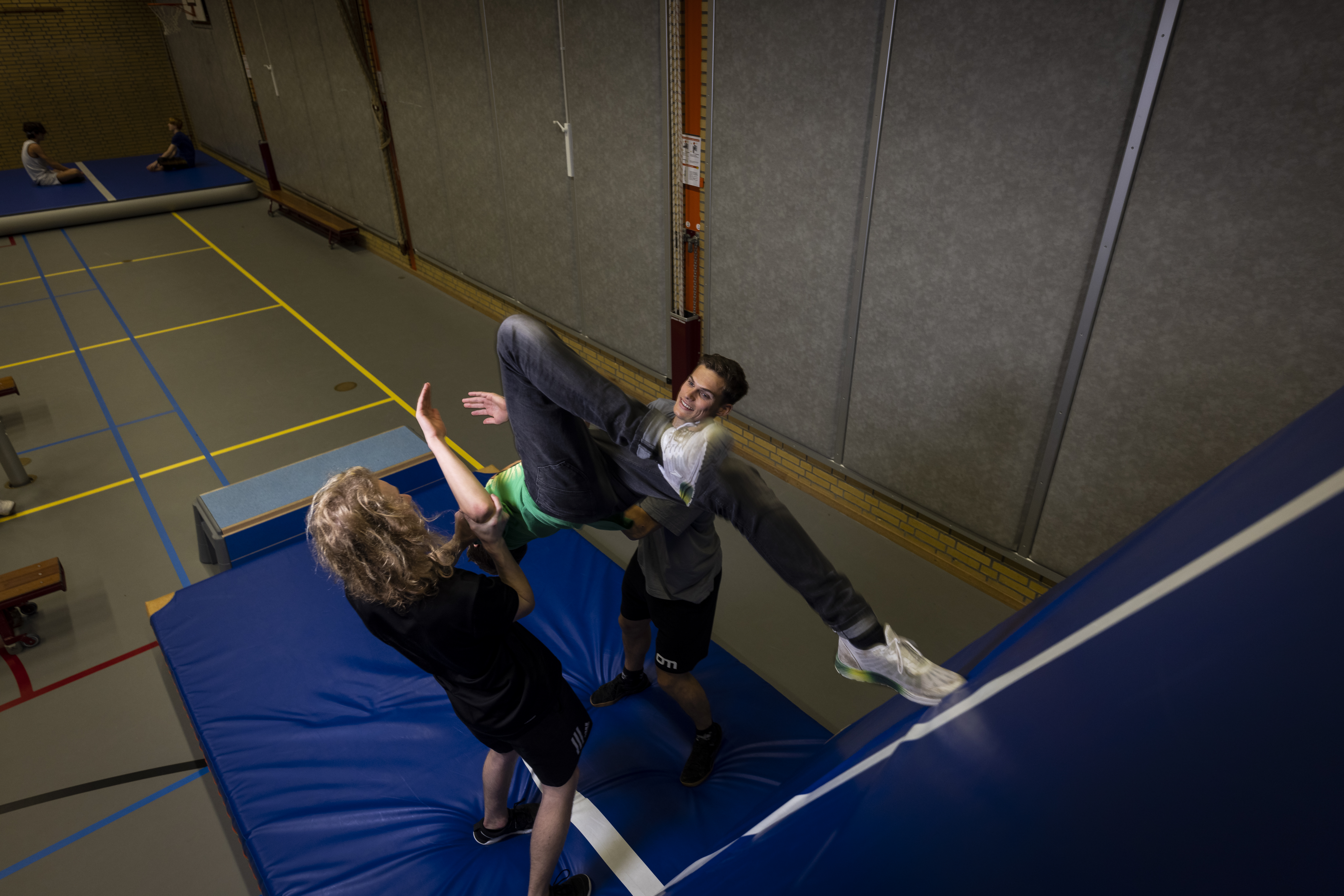 Freerunles voor kinderen en tieners bij One Movement in Rotterdam